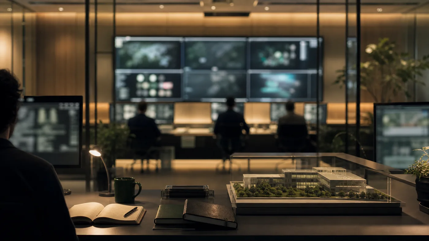 Research operations room for system readiness and status coordination